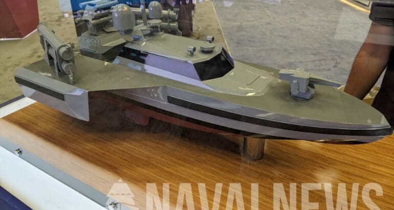 Sefine Shipyard unveiled combat USV