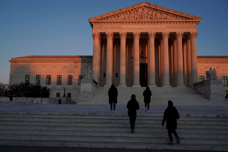 The U.S. Supreme Court is seen in Washington