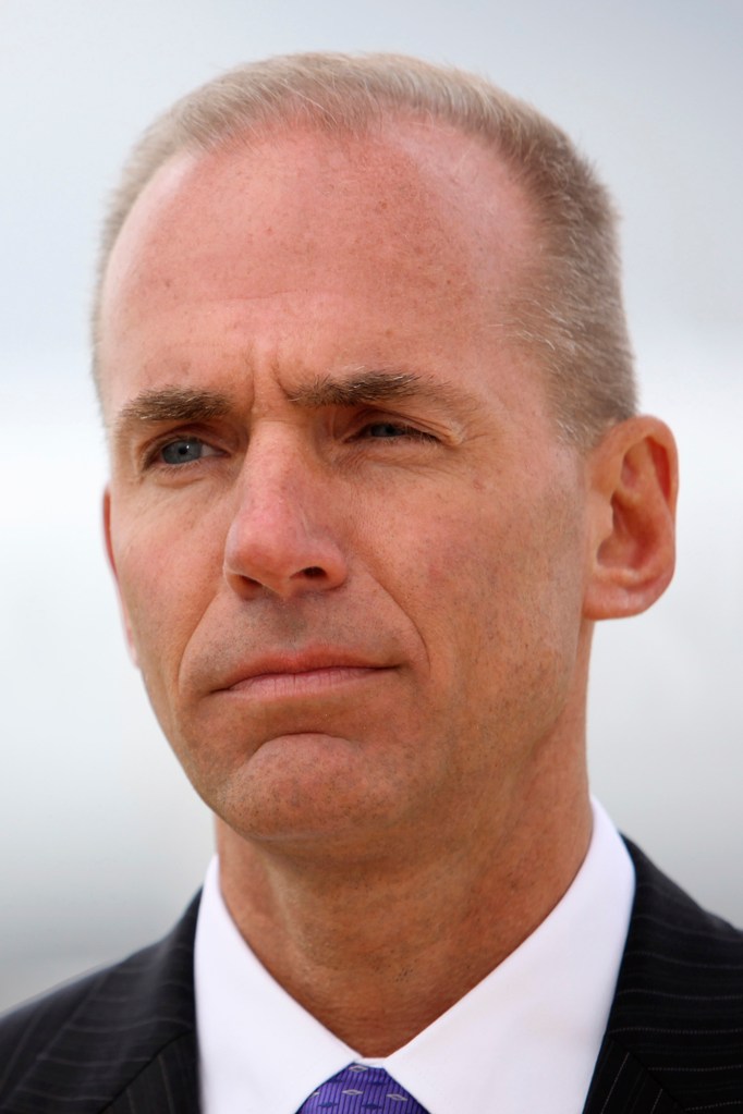SACKED: CEO Dennis Muilenburg was fired after the Addis Ababa crash, but got a $60 million golden parachute.