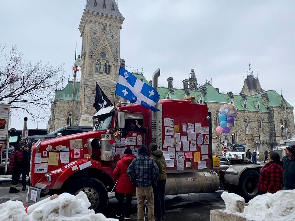 Protest in Ottawa