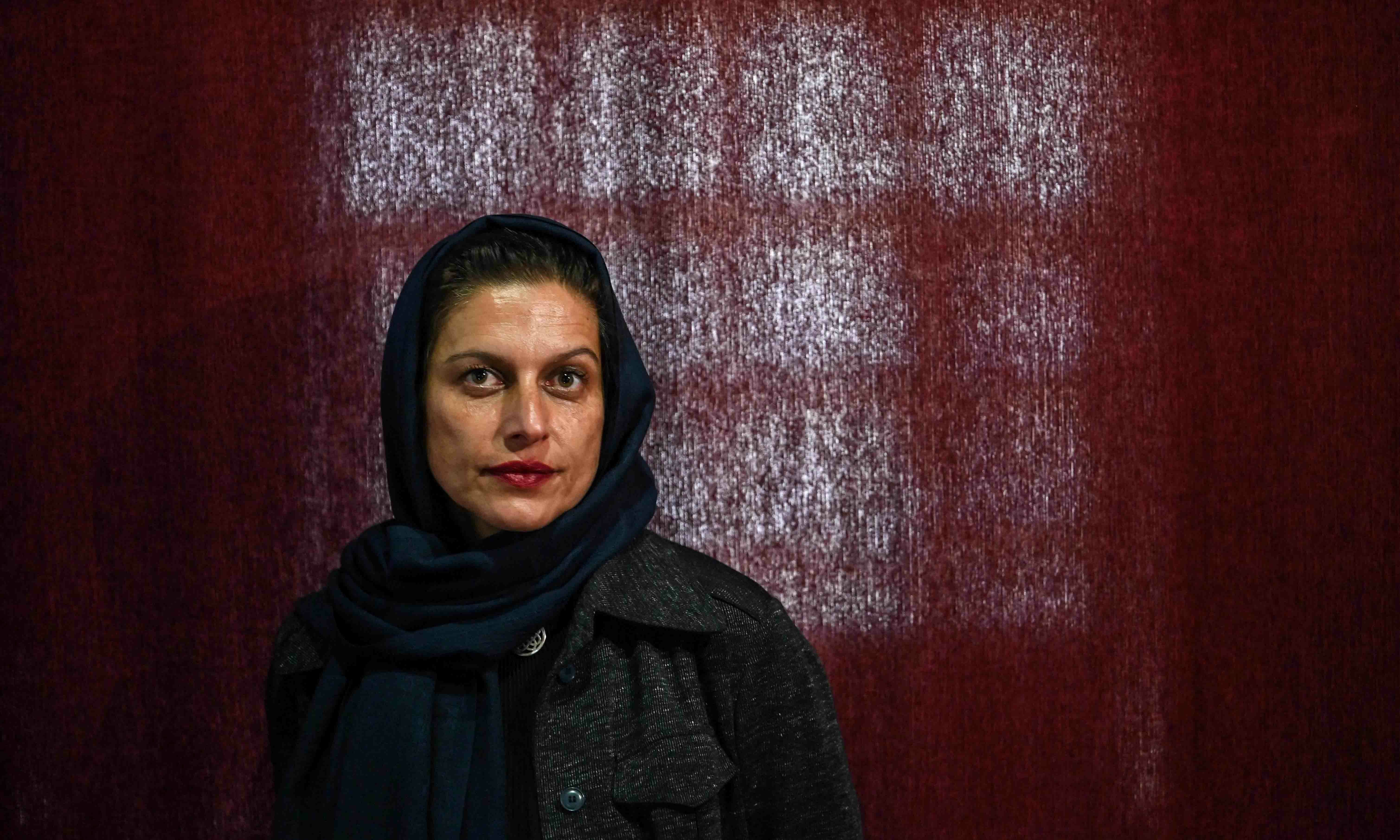 This picture taken on November 28 shows Hamida Aman, founder of Radio Begum, posing for a picture at the radio station in Kabul. — AFP