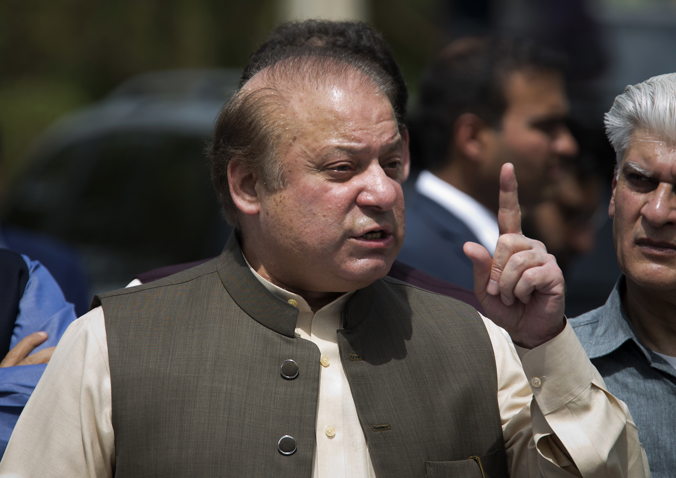 Sharif is said to be 'illegally staying in London and provoking civil unrest in Pakistan' as Islamabad High Court declared him as a 'proclaimed offender'