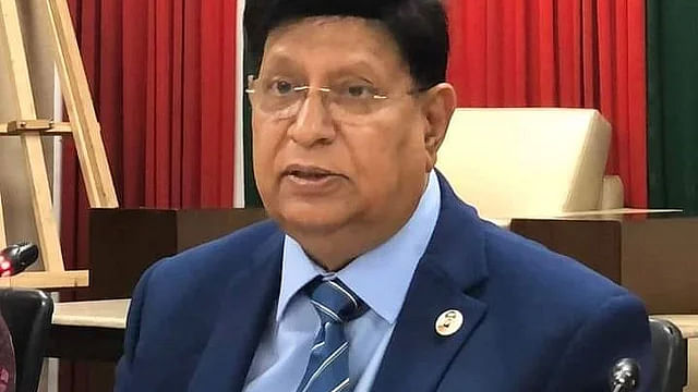 Foreign minister AK Abdul Momen