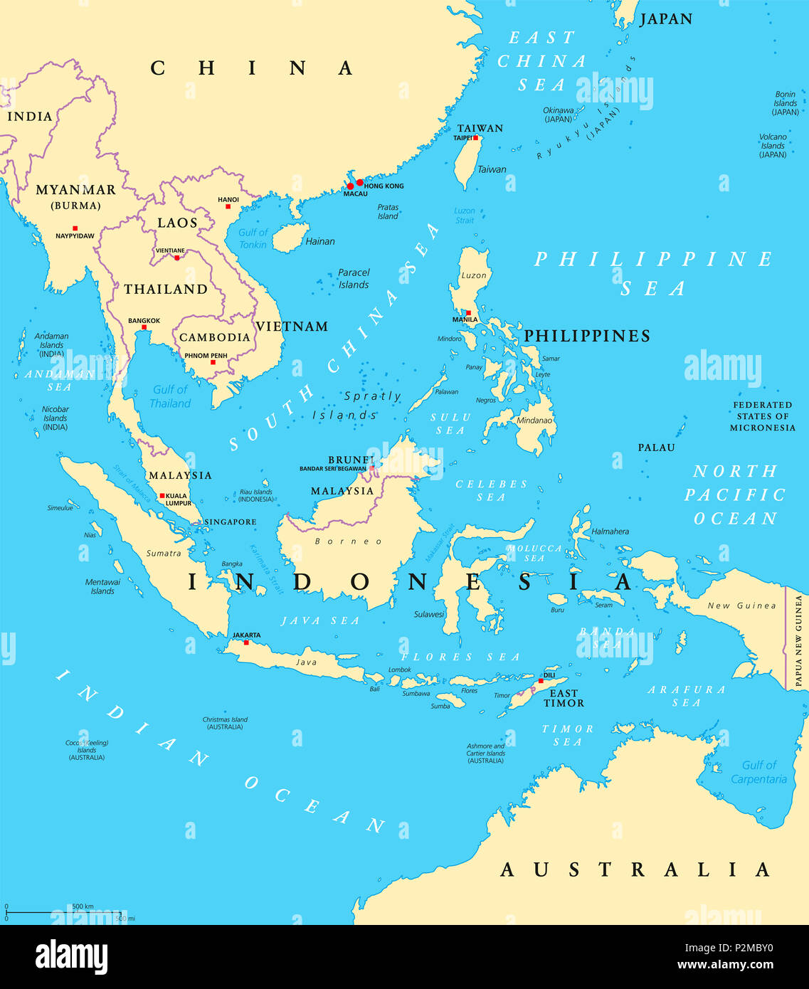 southeast-asia-political-map-with-capitals-and-borders-subregion-of-asia-english-labeling-illustration-P2MBY0.jpg