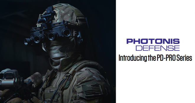 Photonis Defense has announced a new night vision product line, the PD-PRO series.