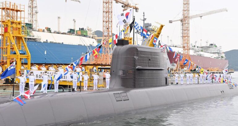 ROK Navy Commissions Her First KSS III Submarine