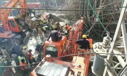 2 dead, 3 injured as pillar of under-construction flyover collapses in Islamabad