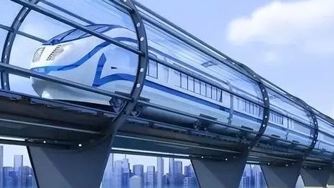 The world's longest hyperloop under construction has been completed, reaching a speed of 1,000 kilometers per hour. It only takes 9 minutes to travel from Shanghai to Hangzhou.