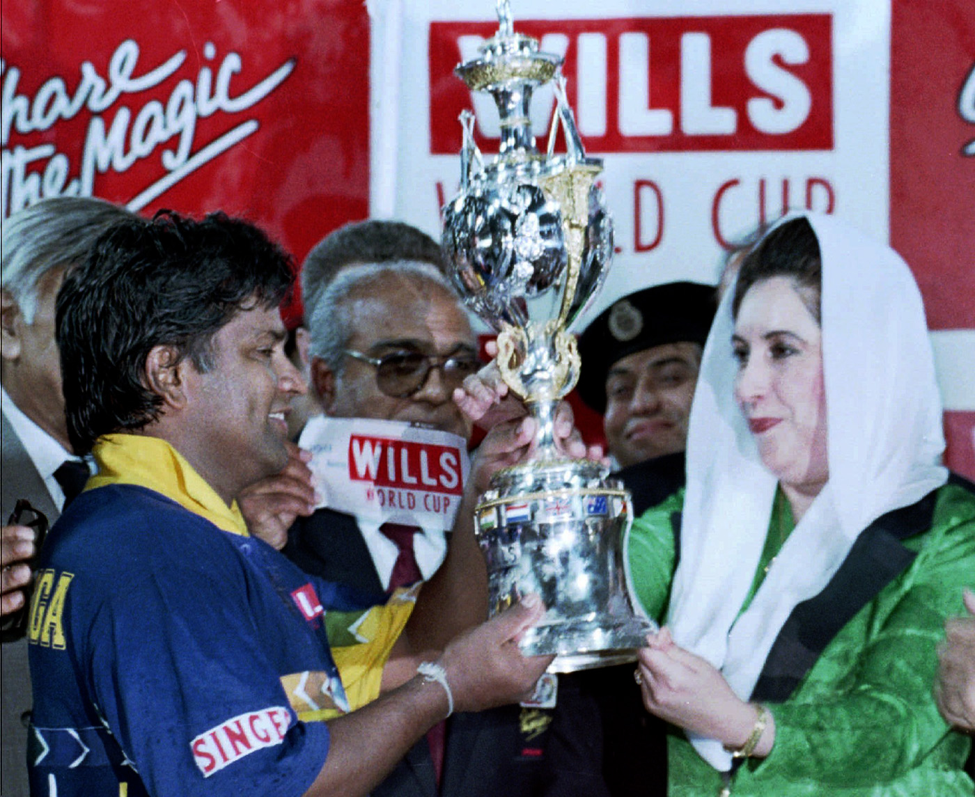 The trophy stayed in the subcontinent