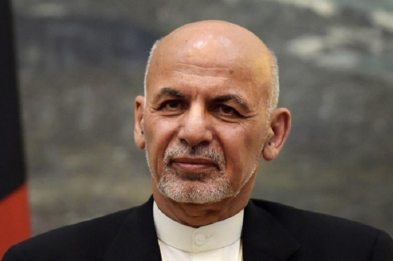 Ashraf Ghani had fled Afghanistan on Aug 15 just as the Taliban approached Kabul. — AFP/File