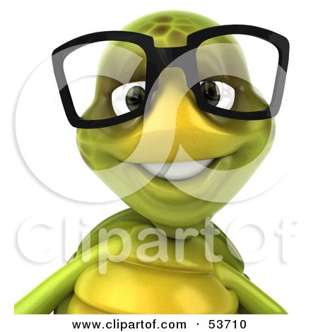 53710-Royalty-Free-RF-Clipart-Illustration-Of-A-3d-Green-Tortoise-Wearing-Big-Glasses-And-Smiling.jpg