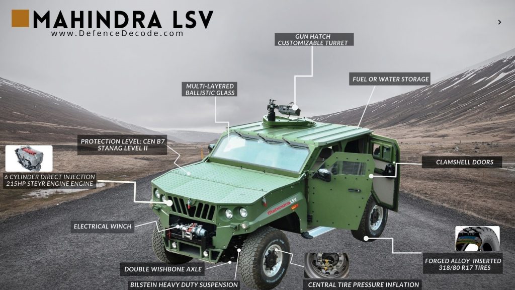 Mahindra ALSV Features and Capabilities