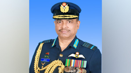 Chief of Air Staff of Bangladesh Air Force Air Chief Marshal Shaikh Abdul Hannan. Photo: ISPR