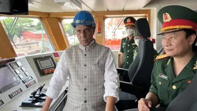 Rajnath hands over 12 high speed guard boats to Vietnam