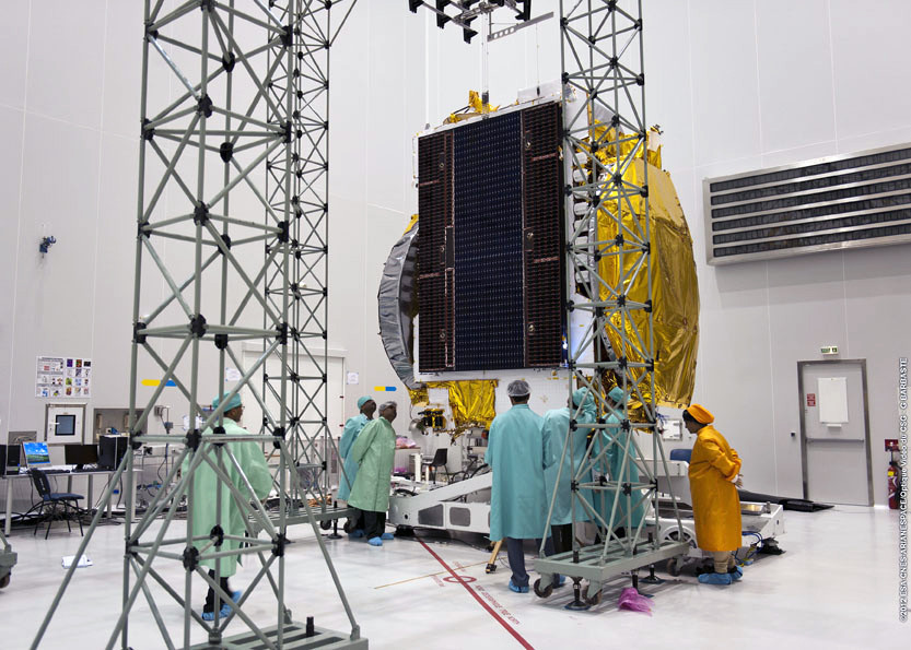 Geo-Stationary+Satellite+GSAT-7+satellite+at+French+Guyana,+launched+by+Ariane+5++India+(1).jpg