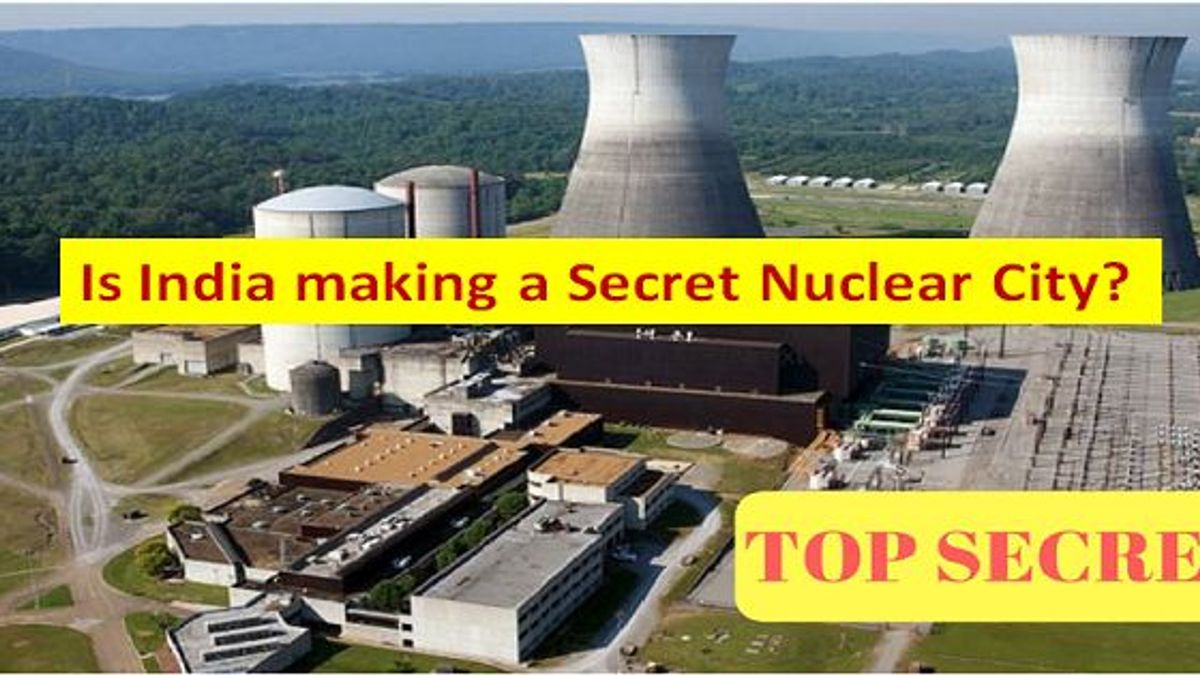 Secret Nuclear city of India at Challakere