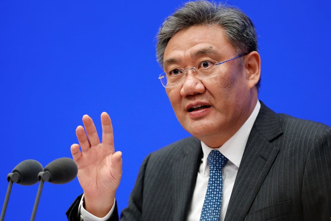 Wang Wentao, China’s commerce minister, is expected to meet with senior EU officials in the coming weeks. Photo: Reuters