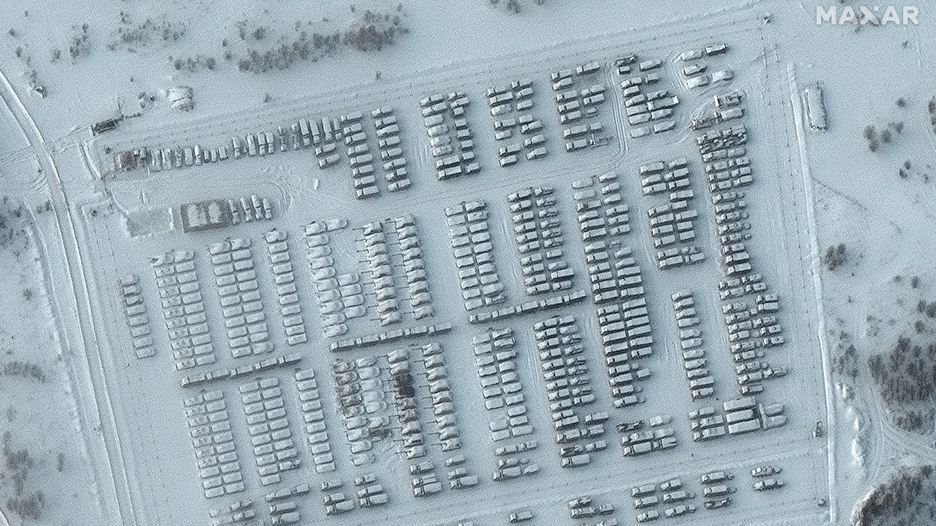 Satellite Images Show Russia’s Military Buildup Near Ukraine
