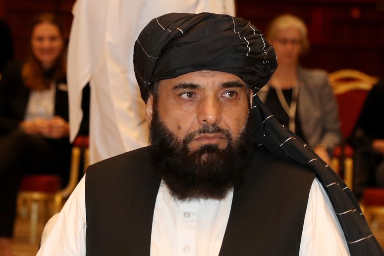 Taliban spokesman Suhail Shaheen [File: Karim Jaafar/AFP]