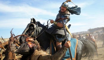 Christian Bale as Moses in 'Exodus: Gods and Kings.'