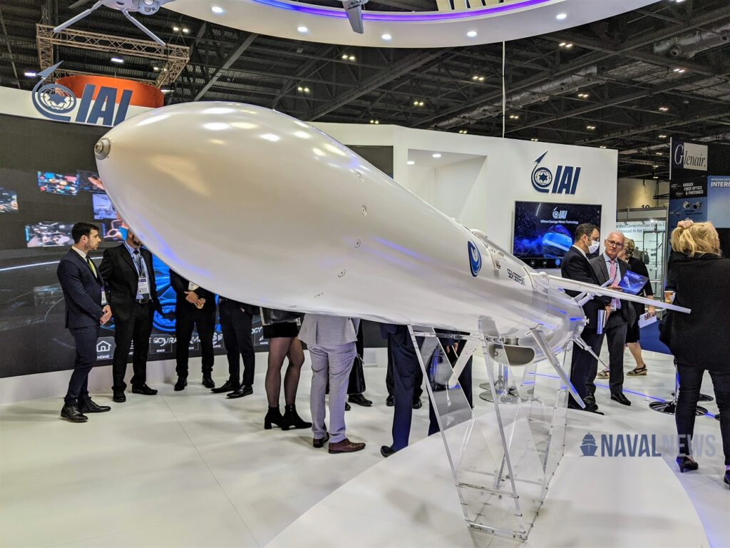 IAI Unveils New Sea Serpent Anti-Ship Missile DSEI 2021