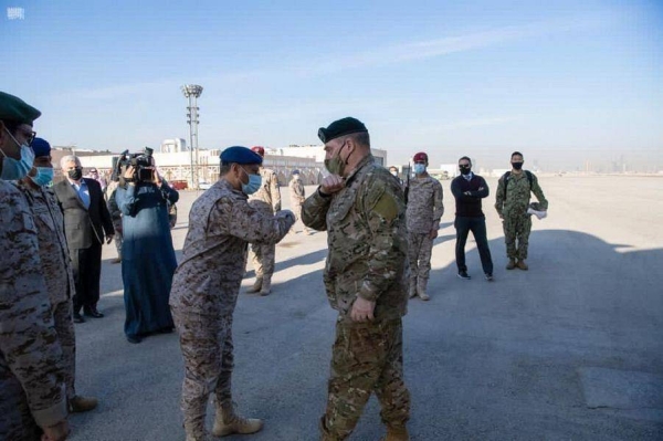 Saudi Arabia’s Chief of General Staff Gen. Fayyadh Al-Ruwaili received here on Wednesday Chairman of the US Joint Chiefs of StaffGen. Mark A. Milley and his accompanying delegation. — SPA photos