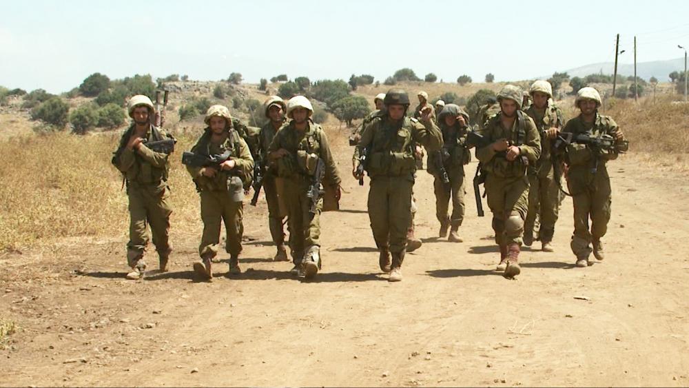 IDF troops Patrol Israel's border with Syria, Photo, CBN News