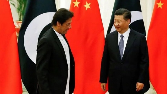 China uses Pakistan as a proxy to lock India in an confrontation on its western borders.