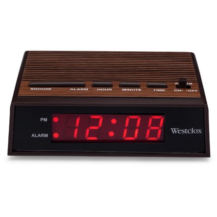 Modern+%2526+Contemporary+Digital+Alarm+Tabletop+Clock+in+Brown.jpg