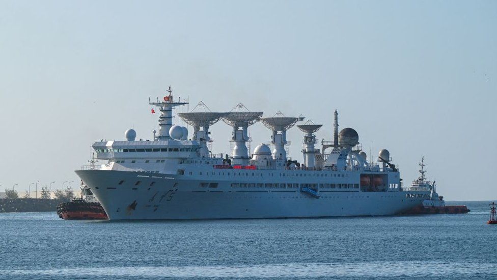 China's research and survey vessel, the Yuan Wang 5