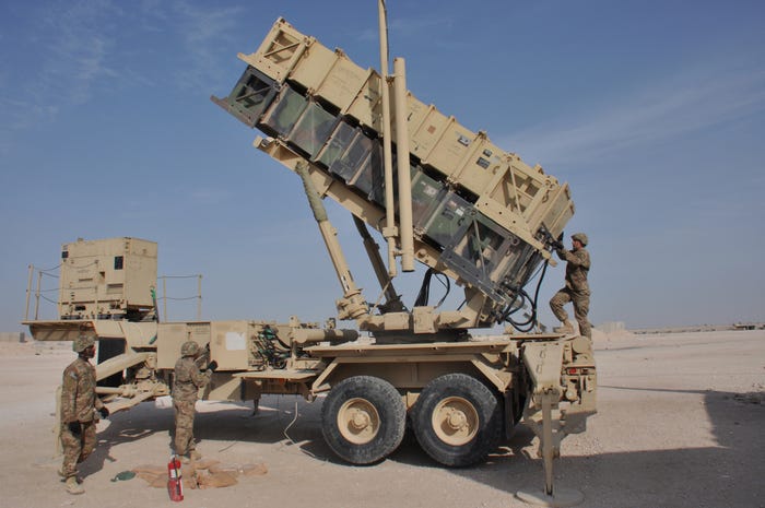 Patriot missile Al Udeid Qatar