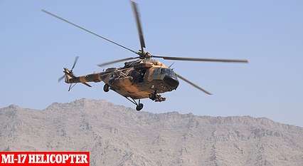 Mi-17 helicopter