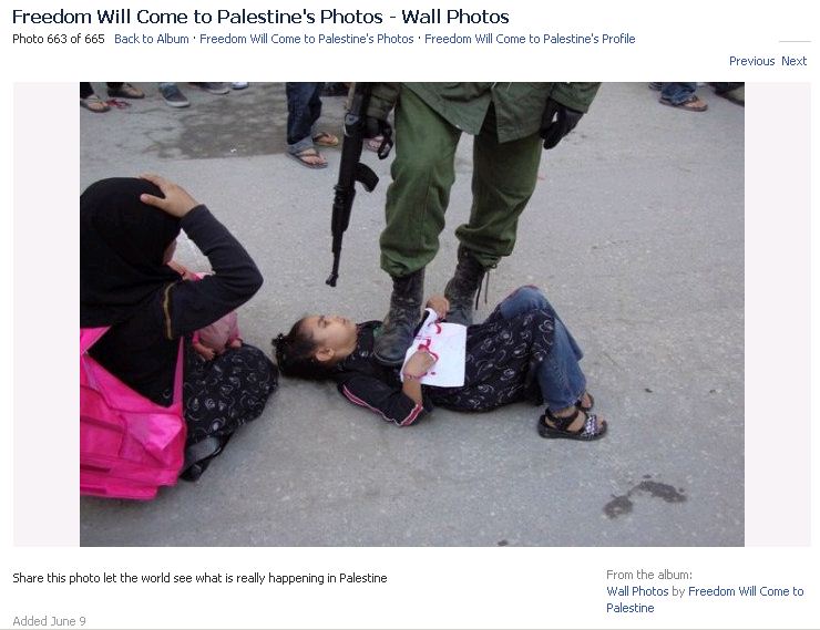 Pallywood+-+Israeli+soldier+standing+on+girl.JPG