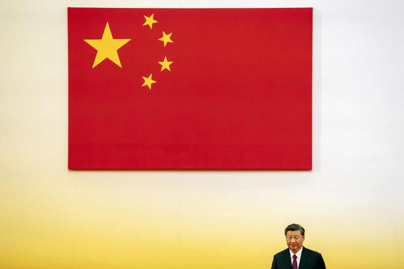 Chinese President Xi Jinping in Hong Kong in 2022.