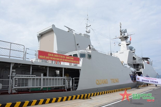 Vietnam's frigate to attend Peace and Friendship joint exercise in China hinh anh 1