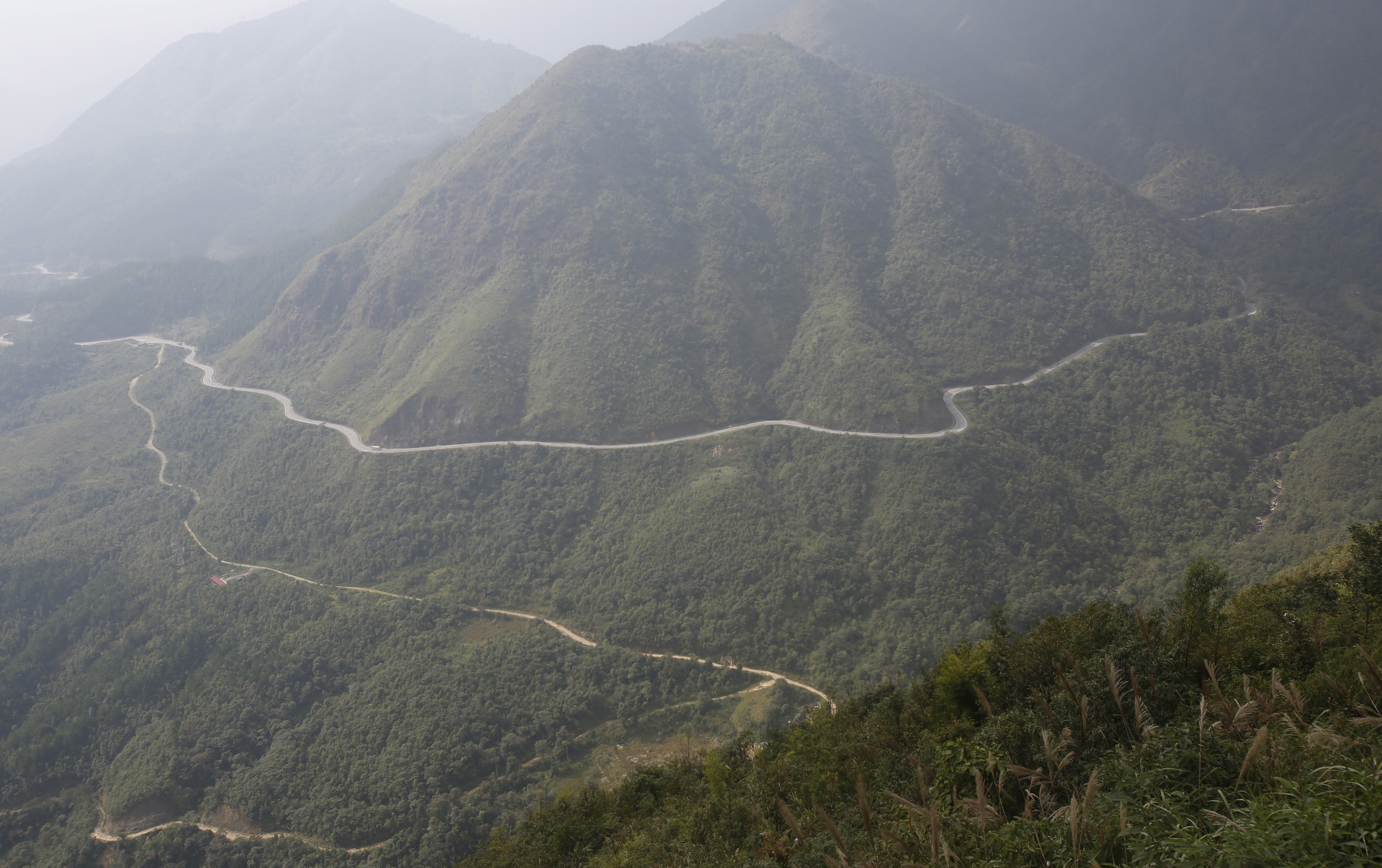 O Quy Ho pass is seen in Vietnam's northern Lai Chau province