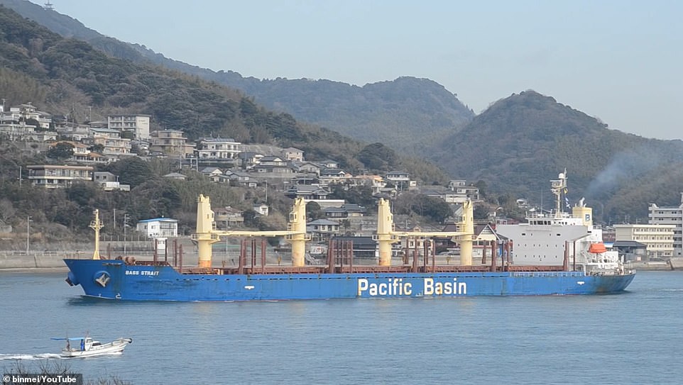 Pacific Basin, the owners of the MV Bass Strait, have not commented on the drone flights