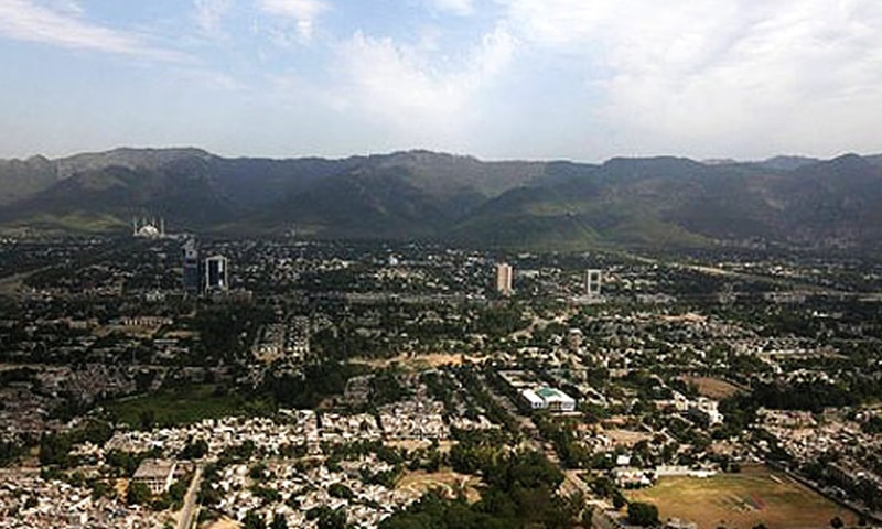 This June 1, 2011 shows an aerial view of Islamabad. — Reuters/File