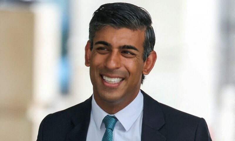 <p>A file photo of Rishi Sunak, the new leader of Britain’s governing Conservative Party. — Reuters</p>