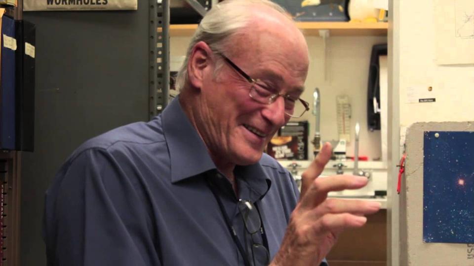 James Woodward, professor emeritus at Fullerton, and inventor of the Mach Effect space drive.