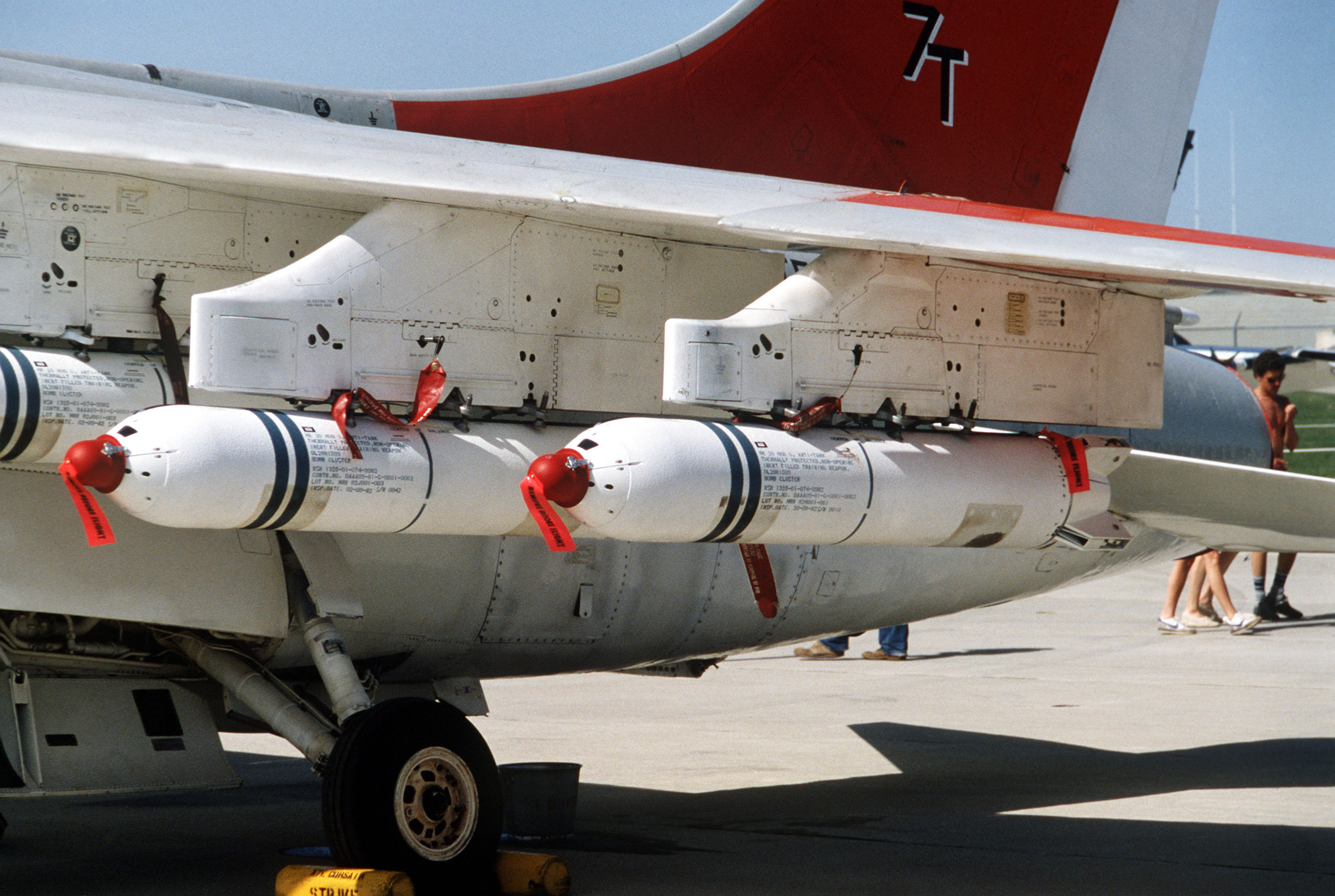 Mk_20_cluster_bombs_on_A-7_at_NAS_Pax_1984.JPEG