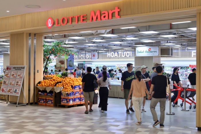 Lotte Mart in Lotte Mall West Lake Hanoi