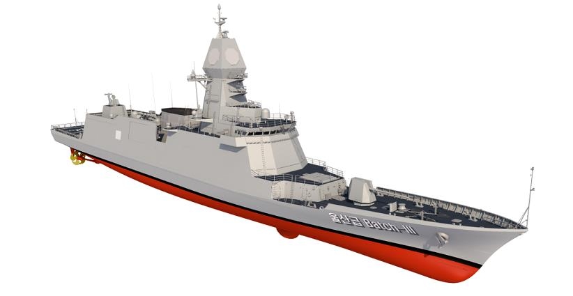 HHI Starts Construction on ROK Navy’s First FFX Batch III Frigate
