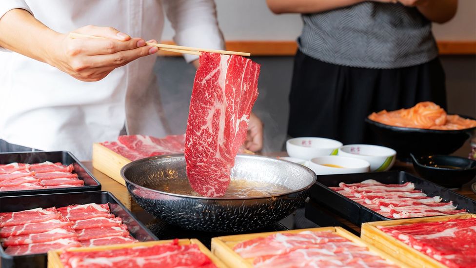 The soft fat in Wagyu beef has a lower rendering point than other beef fat (Credit: vichie81/Getty Images)